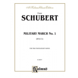 Military March no.1 op.51 : - Franz Schubert
