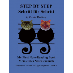 My First Note Reading Book Bk&CD - Kerstin Wartberg