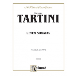 7 sonatas : for violin and piano - Giuseppe Tartini