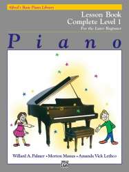Alfred's Basic Piano Lesson Book Cmpl 1 - Willard A. Palmer