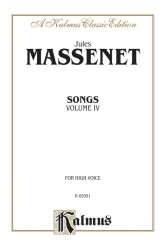 Songs vol.4 : - Jules Massenet
