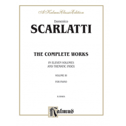 THE COMPLETE WORKS FOR PIANO VOL.3 - Domenico Scarlatti