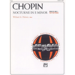 CHOPIN/NOCTURNE IN E MIN OP 72 NO 1 - Frédéric Chopin