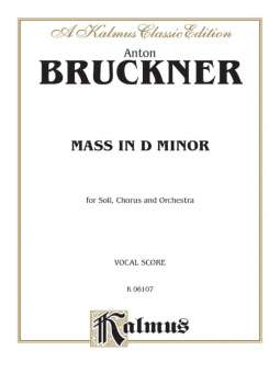Mass in d minor : for soli, chorus