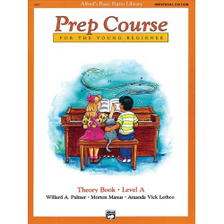 Alfred Prep Course Theory Book Level A - Willard A. Palmer