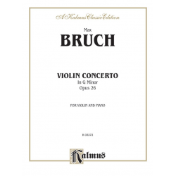 Violin Concerto in G Minor op.26 : - Max Bruch