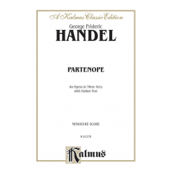 Partenope - Georg Friedrich Händel (George Frederic Handel)