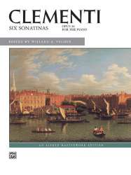 Six Sonatinas, op.36. Book only - Muzio Clementi