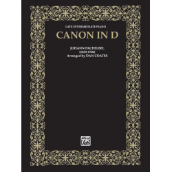 Canon in D : for piano - Johann Pachelbel
