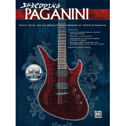 Shredding Paganini (with CD) - Niccolo Paganini