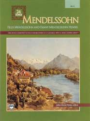 Mendelssohn 24 Songs. Med/high - Felix Mendelssohn-Bartholdy