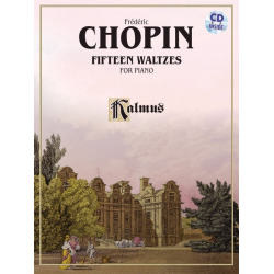Chopin 15 Waltzes (with CD) - Frédéric Chopin