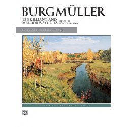 BURGMULLER/12 STUDIES, OP. 105 - Friedrich Burgmüller