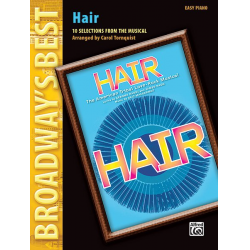 Broadway's Best: Hair (easy piano) - Galt MacDermot