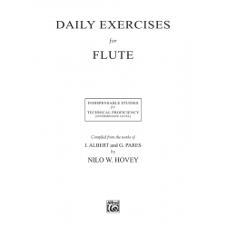 Daily Exercices for flute : - Nilo W. Hovey