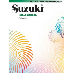Suzuki Cello School vol.10 : - Shinichi Suzuki