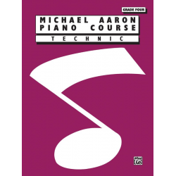 Piano Course Grade 4 : Technic - Michael Aaron