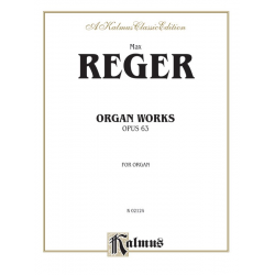Organ Works op.63 : - Max Reger