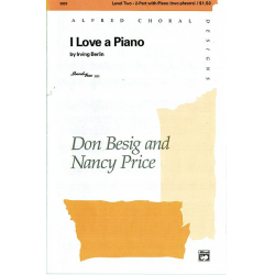 I Love a Piano (2 part) - Irving Berlin