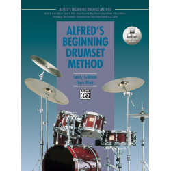 Alfred's Beginning Drumset Method. Bk/CD - Sandy Feldstein