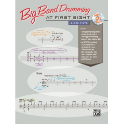 Big Band Drumming First Sight (with CD) - Steve Fidyk
