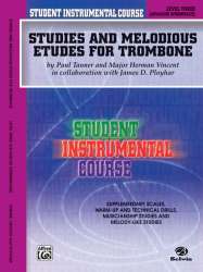 Student Instrumental Course: Studies and Melodious Etudes for Trombone, Level III - James D. Ployhar / Arr. Paul Tanner