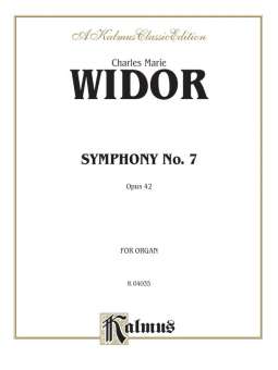 Symphony no.7 op.42 : for organ