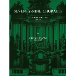 79 chorales op.28 : for the organ - Marcel Dupré
