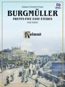 Burgmuller Easy Etudes Op 100 (with CD)