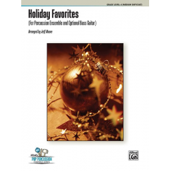 Holiday Favorites (percussion ensemble) - Diverse / Arr. Jeff Moore