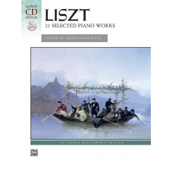21 Selected Piano Works Bk&CD - Franz Liszt