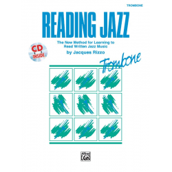 Reading Jazz (+CD) for trombone - Jacques Rizzo