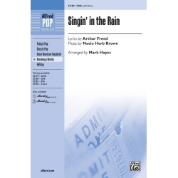 Singin In The Rain SAB - Nacio Herb Brown