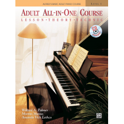Adult All in one course 1 Book/CD - Willard A. Palmer
