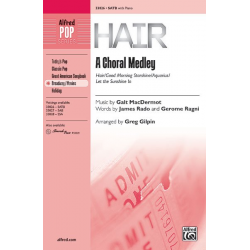 Hair Choral Medley SATB - Galt MacDermot