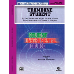Trombone Student vol.3 : advanced - Fred Weber