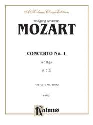 Concerto in G Major no.1 KV313 for Flute and Orchestra : - Wolfgang Amadeus Mozart