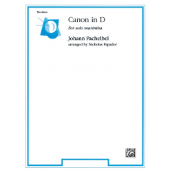 Canon d major : for solo marimba - Johann Pachelbel