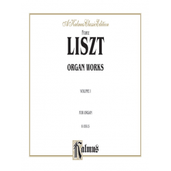 Organ works vol.1 - Franz Liszt