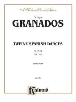 12 spanish Dances vol.2 (nos.7-12) :