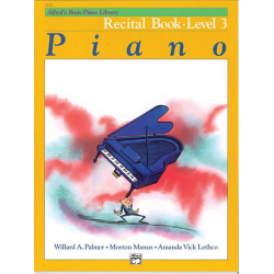 Alfred's Basic Piano Recital Book Lvl 3 - Willard A. Palmer