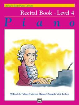 Alfred's Basic Piano Recital Book Lvl 4