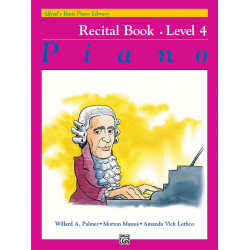 Alfred's Basic Piano Recital Book Lvl 4 - Willard A. Palmer