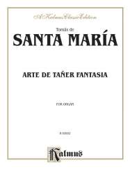 Arte de taner fantasia : - Tomas de Santa Maria