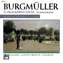 25 progressive etudes op.100 : CD - Friedrich Burgmüller