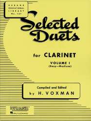 Selected Duets For Clarinet Vol. 1 - Himie Voxman