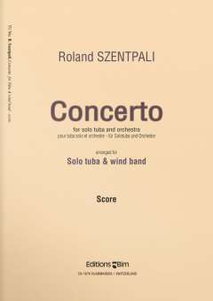 Concerto for Solo Tuba and Wind Band - Score