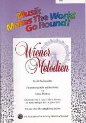 Wiener Melodien 1 - Stimme 1+2 in C - Flöte -Diverse / Arr.Alfred Pfortner