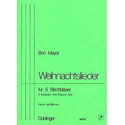 Weihnachtslieder für 5 Bläser - Bert Mayer