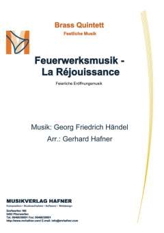 Feuerwerksmusik - La Réjouissance (Quintett)
